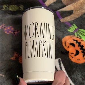 Morning Pumpkin Rae Dunn Insulated Tumbler NEW